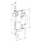 Fechadura Banheiro Para Porta De Madeira 3f Espelho Bella Rosé