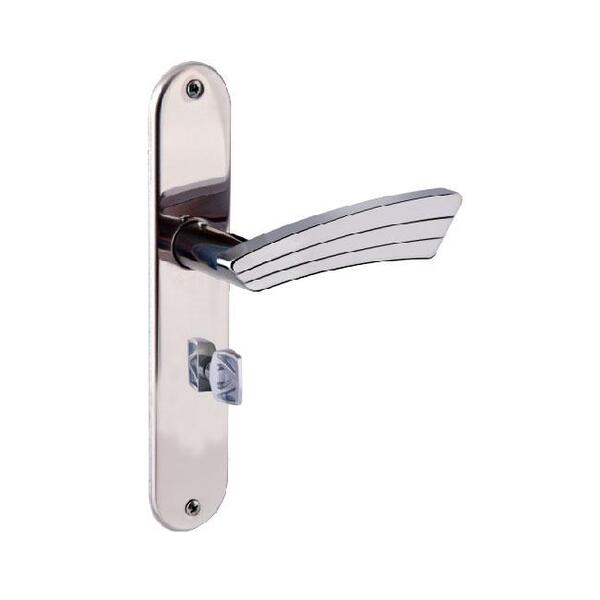 Fechadura Banheiro Pop 40mm Espelho Inox Polido Alianca