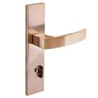 Fechadura Banheiro Quadratta Curva Espelho 55mm Latonado Alia