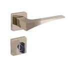 Fechadura Banheiro Roseta Maxx S40 Bronze Latonado Alianca