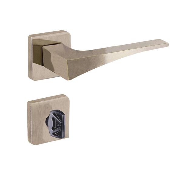 Fechadura Banheiro Roseta Maxx S40 Bronze Latonado Alianca