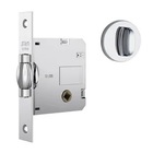 Fechadura Banheiro - Stam Rolete 1025 Inox Redonda
