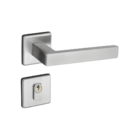 Fechadura Barra Em Inox Escovado Externa