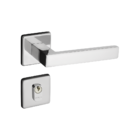 Fechadura Barra Em Inox Polido Externa