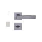 Fechadura Beethoven Grafite Escovado Para Banheiro