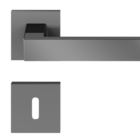 Fechadura Beethoven Grafite Polido Interna