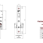 Fechadura Bico De Papagaio 3f 6122/50cr