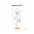 Fechadura Bico De Papagaio 901 Stam