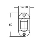 Fechadura Bico De Papagaio 940 Preta Stam