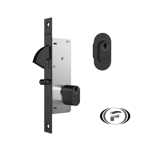 Fechadura Bico De Papagaio 940 Preta Stam