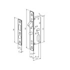 Fechadura Bico De Papagaio Para Porta De Correr Externa 1065