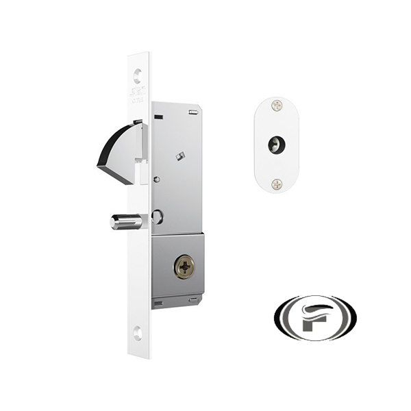 Fechadura Bico De Papagaio Tetra 1940 Branca Stam