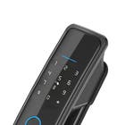 Fechadura Biometria Inteligente ELG Preta de Embutir Biometria, Chave, Senha, Cartão e Wi-Fi