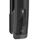 Fechadura Biometria Inteligente ELG Preta de Embutir Biometria, Chave, Senha, Cartão e Wi-Fi
