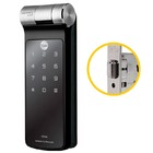 Fechadura Biométrica De Embutir Com Trico Rolete Ydf 40 RL Ya