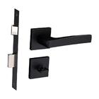 Fechadura Bmw Acqua Star Preto Texturizado Para Banheiro