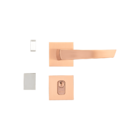 Fechadura Bmw Seattle Cobre Escovado Externa