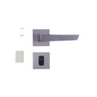 Fechadura Bmw Seattle Grafite Escovado Externa