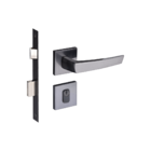 Fechadura Bmw Seattle Grafite Escovado Externa