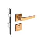 Fechadura Bmw Seattle Red Gold Escovado Externa