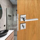 Fechadura Chopin Cromado Banheiro Cromado