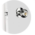 Fechadura Cilíndrica Externa Bola Soprano - Broca 90mm Escova