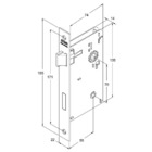 Fechadura Classic 3900 Banheiro Roseta Redonda Rose 55mm Stam