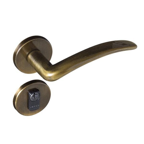 Fechadura Classic Bronze Oxidado Externa  Bronze Oxidado