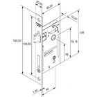 Fechadura Classic Cromado Interna Pado Cromado