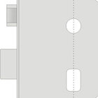 Fechadura Colonial Vouga Externa Topazio 160