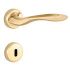 Fechadura Conceito Aero Interna 55mm Latão Acetinado Lockwell