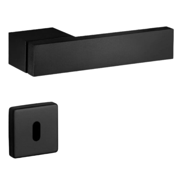 Fechadura Conceito Duda Interna 55mm Preto Texturizado Lockwe