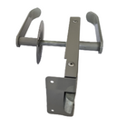 Fechadura Corta Fogo Sem Chave Cinza - W1020 Cz