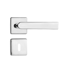 Fechadura com Roseta Cromada para Porta Interna 40mm Simples Concept Pado