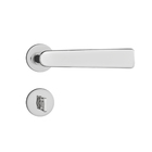 Fechadura para Portas de Banheiro 55mm Aço Inox Polido Marina Pado