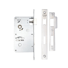 Fechadura para Portas de Banheiro 55mm Zamac Cromado Nina Pado