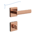 Fechadura De Banheiro Roseta Embutir Para Porta