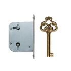 Fechadura De Embutir Para Móveis Bicromatizado Aliança