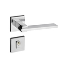 Fechadura para Portas de Entrada 55mm Zamac Cromado Nina Pado