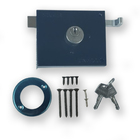 Fechadura De Portão Dovale Sobrepor 43149 Yale Preta