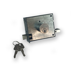 Fechadura De Portão Dovale Sobrepor 43149 Yale Preta