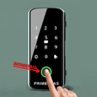 Fechadura Digital Biométrica Eletrônica Primebras Para Porta