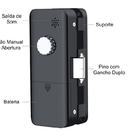 Fechadura Digital Biométrica Eletrônica Primebras Para Porta