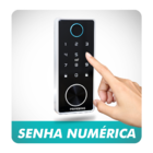 Fechadura Digital Biométrica Primebras Dubai Wi-fi