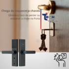 Fechadura Digital Biométrica X1 Ekaza  - Eknh-t129