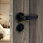 Fechadura Digital C/ Biometria De Embutir Sl135 Preta Papaiz