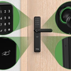 Fechadura Digital De Embutir Com Maçaneta Fr 700 Intelbras