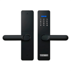 Fechadura Digital De Embutir Taschibra Tfcs01 Preto Fosco