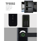 Fechadura Digital De Embutir Taschibra Tfee02 Biométrica Pret