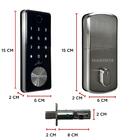 Fechadura Digital Eletronica Milre 8600 Preta Com Gateway Hub